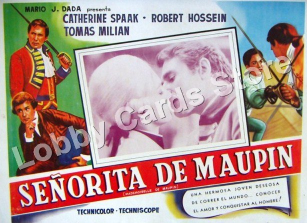 CATHERINE SPAAK./ MISS OF MAUPIN